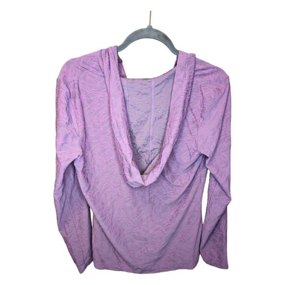 Lucy Punk Blouse with Hoodie Long Sleeves and V Neck Women's Medium - Picture 2 of 6